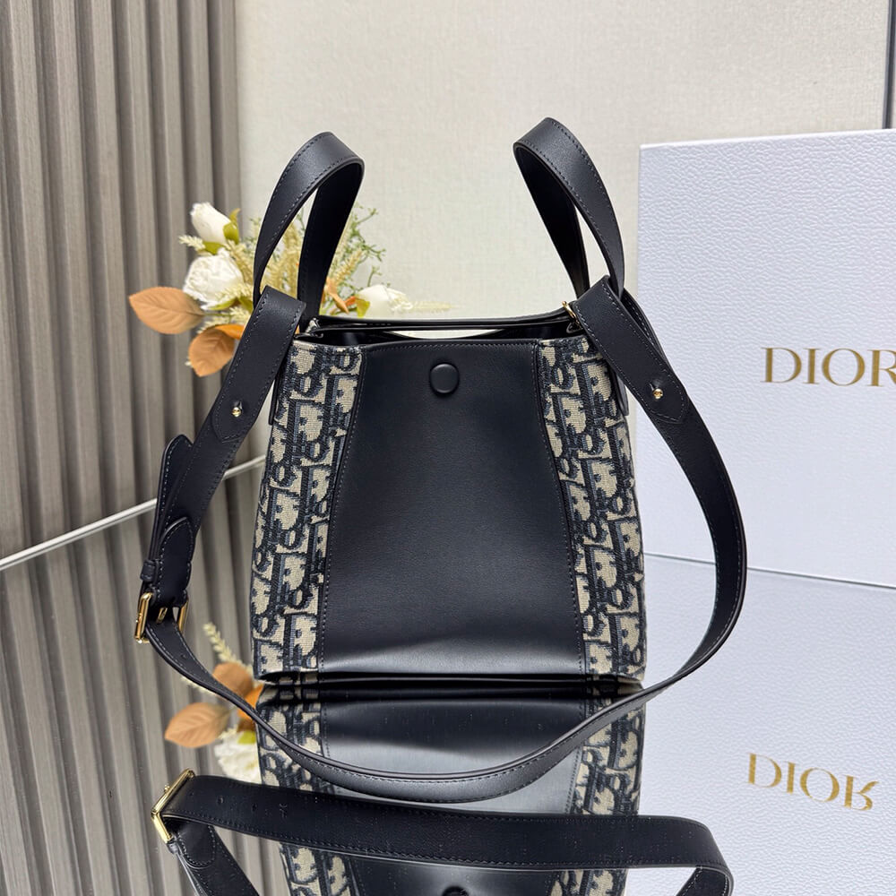 Dior Small Signature Bucket Bag - Top Club