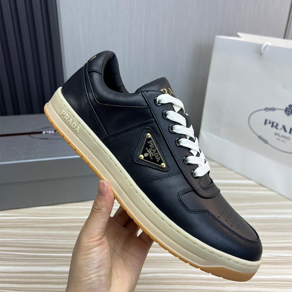 Prada Downtown nappa leather sneakers - Top Club