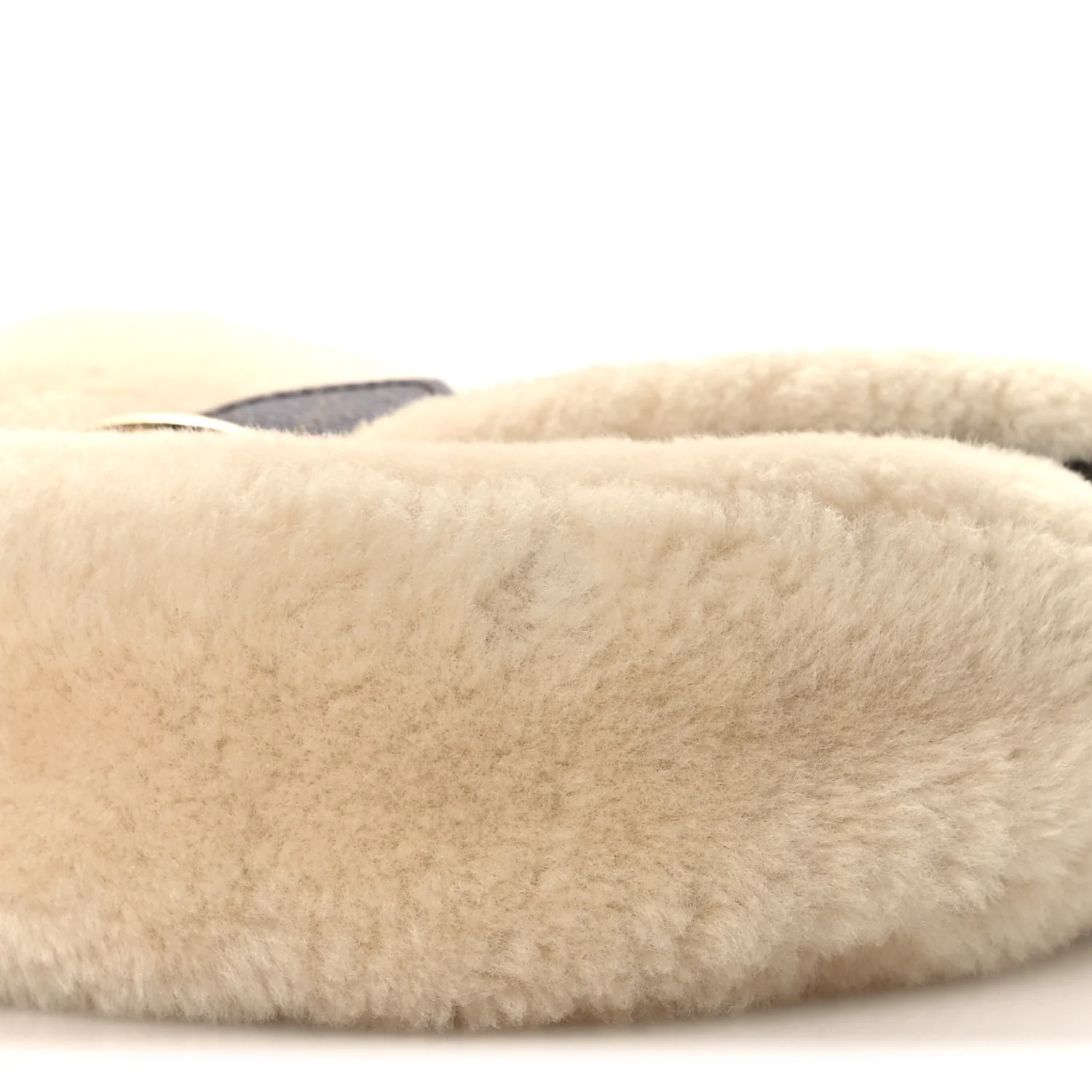 Shearling Monogram Sunset Cream - Top Club