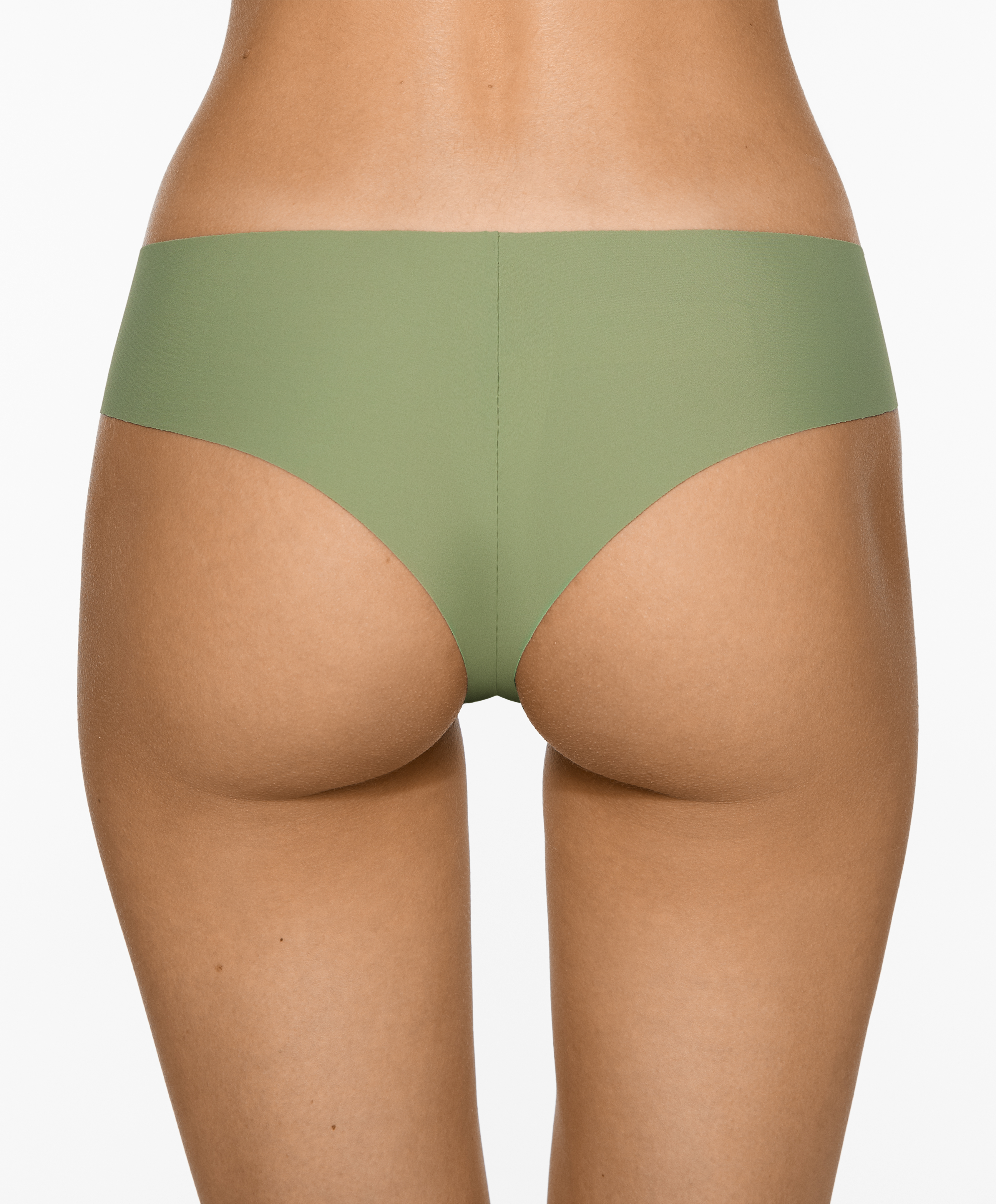 OYSHO 5 laser-cut polyamide blend cheeky briefs