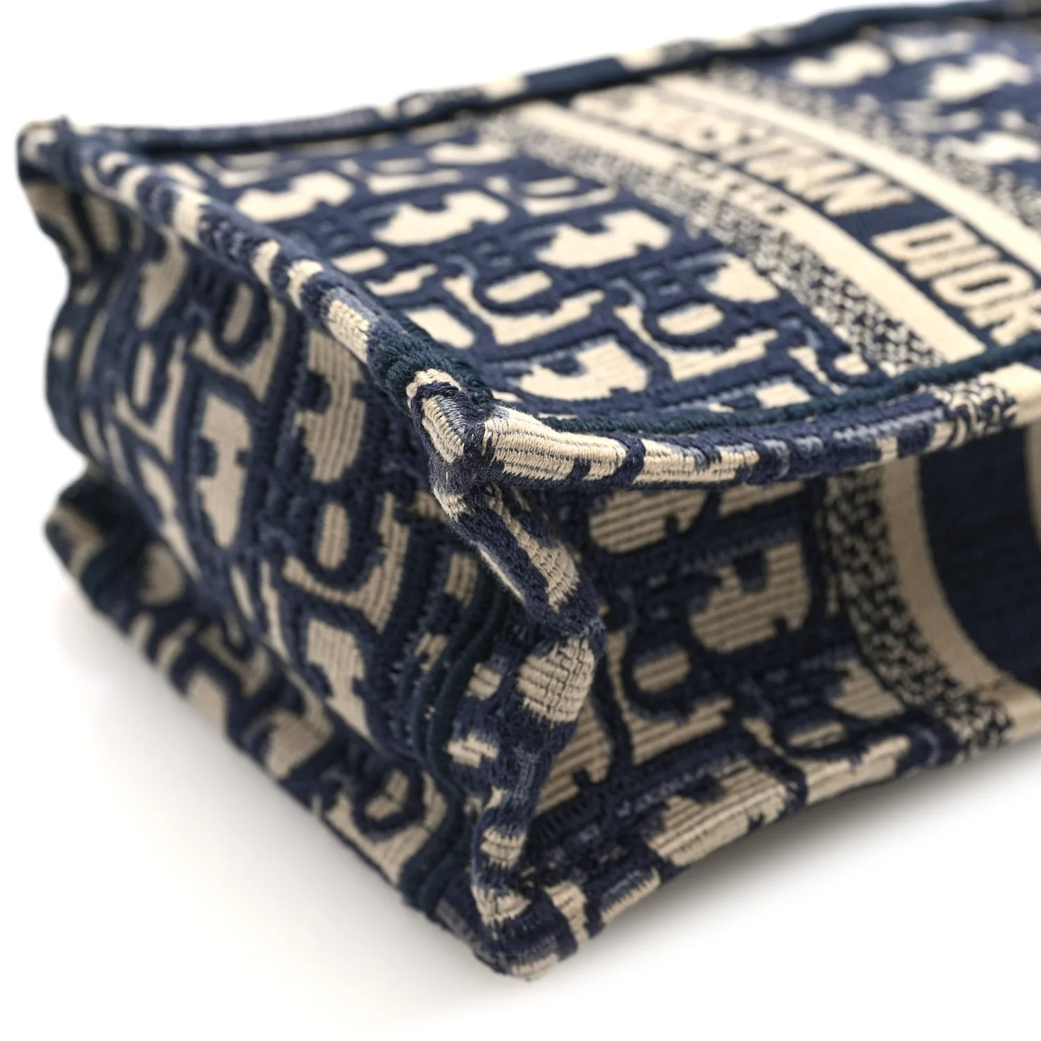 Oblique Mini Book Tote Phone Bag Blue - Top Club