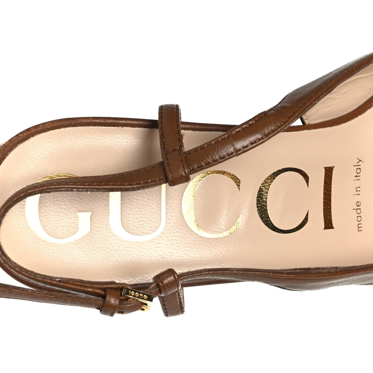 Nappa Horsebit Platform 35/120mm Slingback Pumps 37 Cuir - Top Club