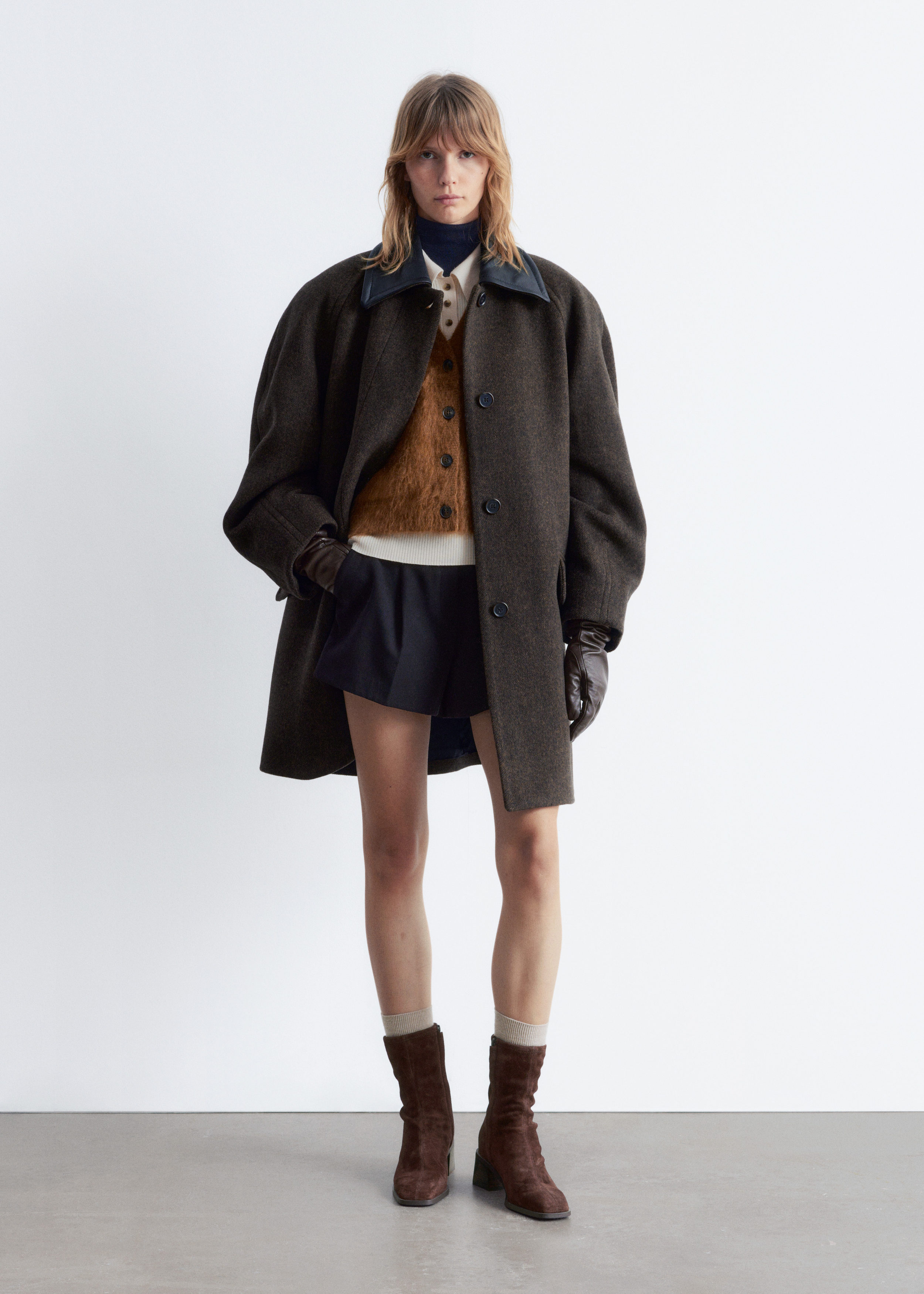 & Other Stories SUEDE SOCK BOOTS