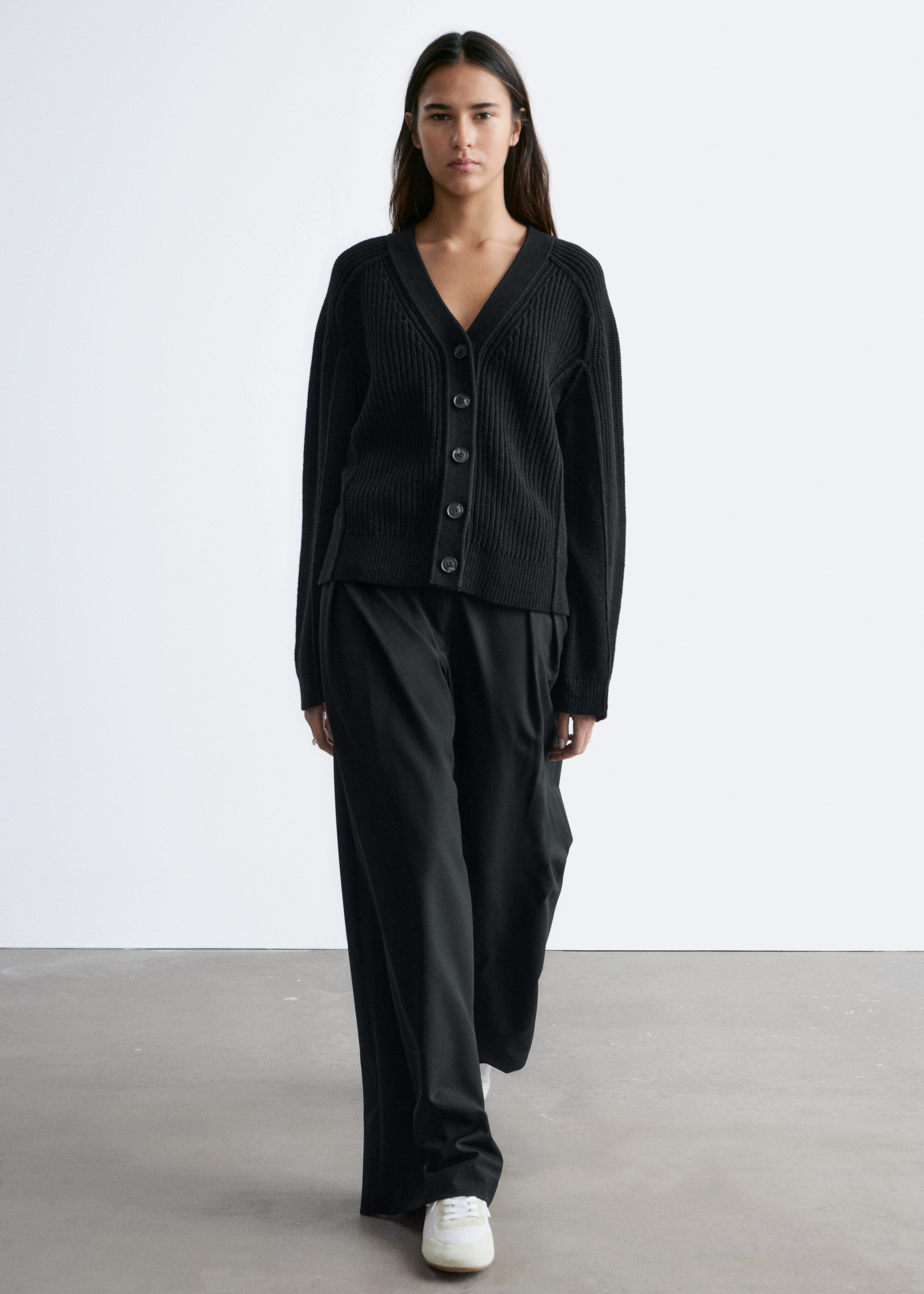 & Other Stories MERINO WOOL CARDIGAN