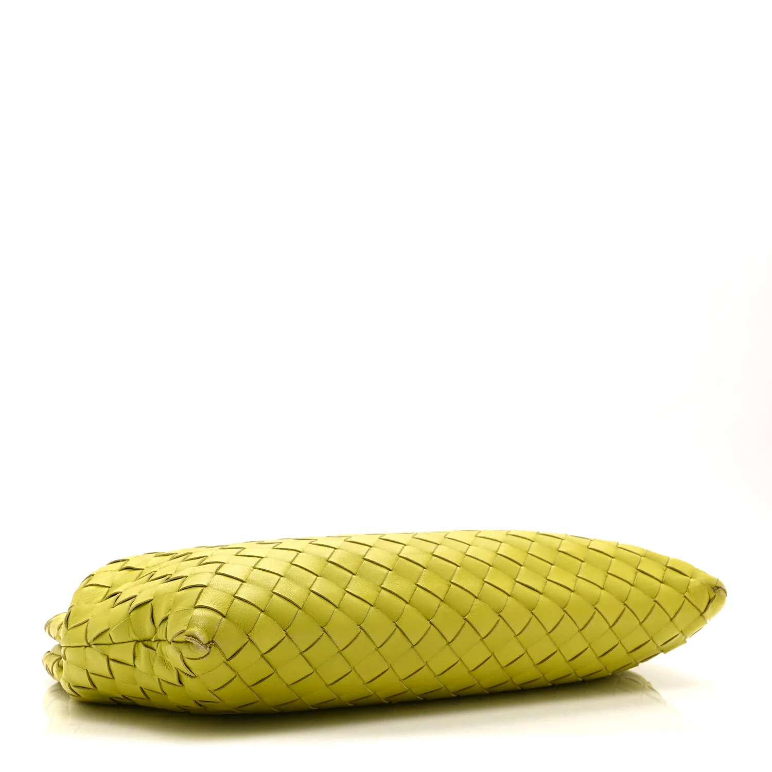 Nappa Intrecciato Clutch  Seagrass - Top Club