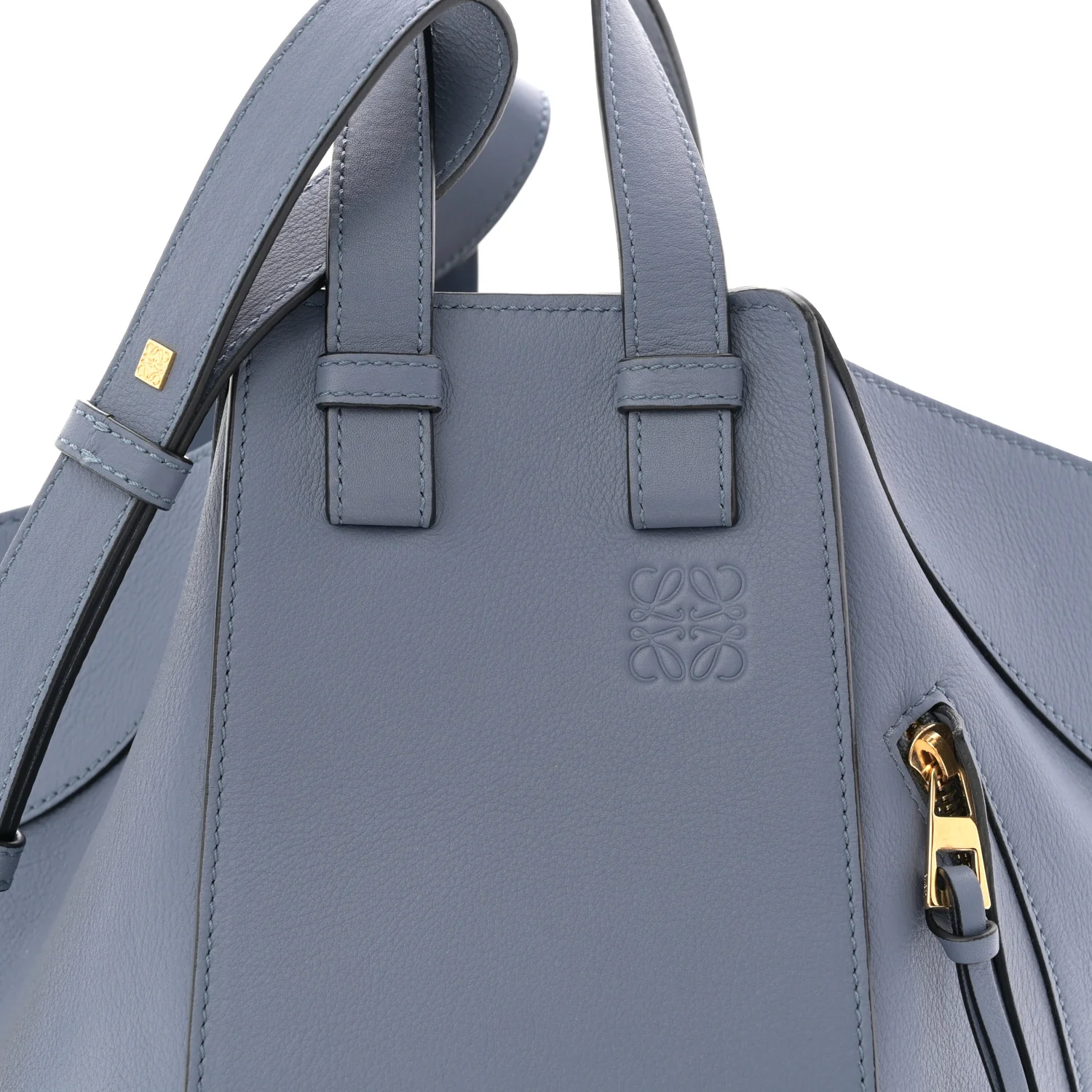 Calfskin Small Hammock Shoulder Bag Atlantic - Top Club