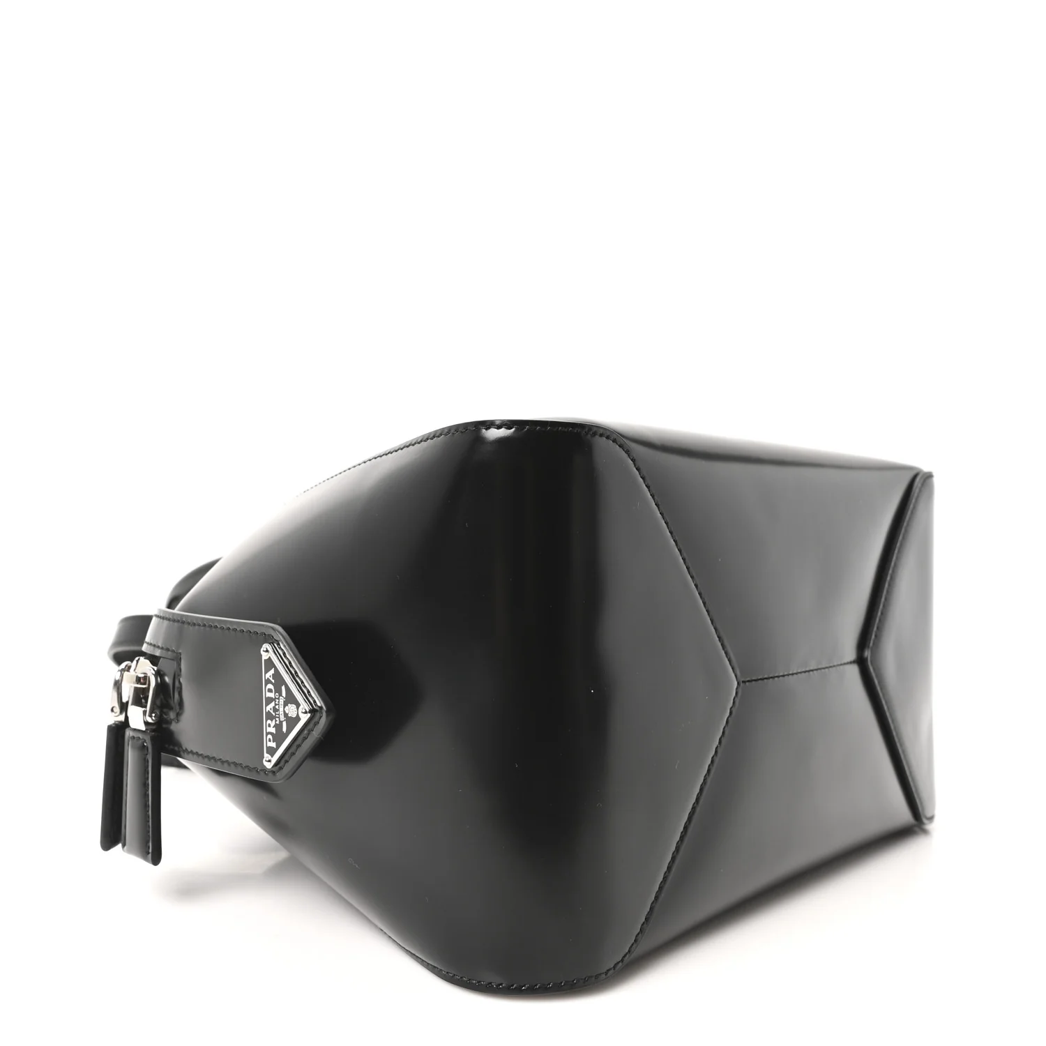 Spazzolato Small Supernova Handbag Black - Top Club