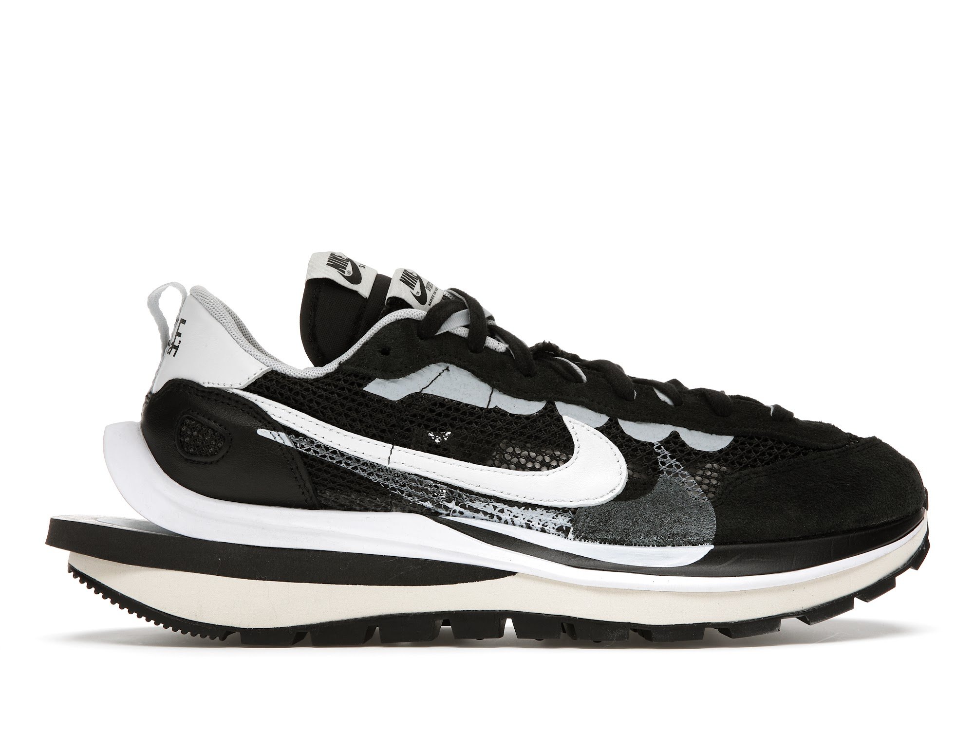Nike Vaporwaffle, Sacai Black White - Sneaker Replica Workshop