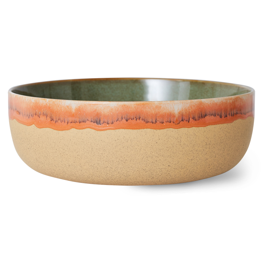 Servies 70's Ceramics salade schaal Shore
