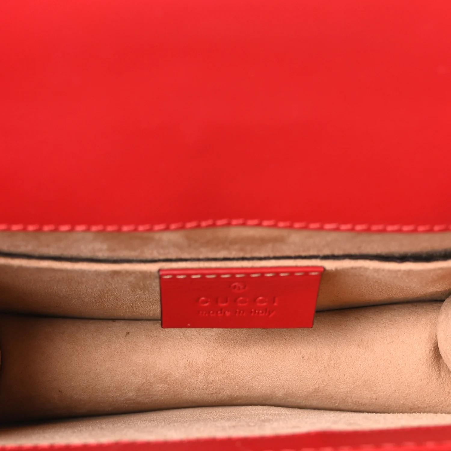 Calfskin Mini Sylvie Chain Shoulder Bag Hibiscus Red - Top Club