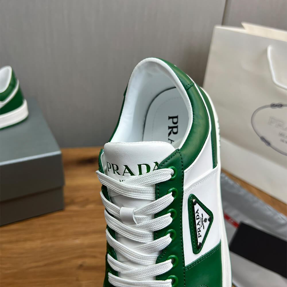 Prada Downtown nappa leather sneakers - Top Club