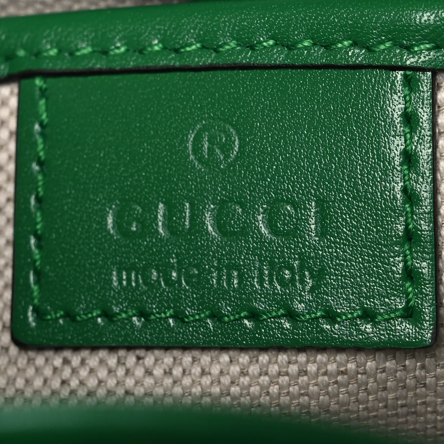 Boarded Dyana Lux Calfskin Web Small Bamboo 1947 Top Handle Bag Spring Green - Top Club