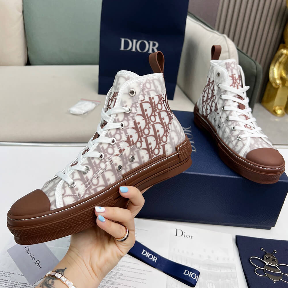 DIOR B23 High-Top Sneakers Dior Oblique - Top Club