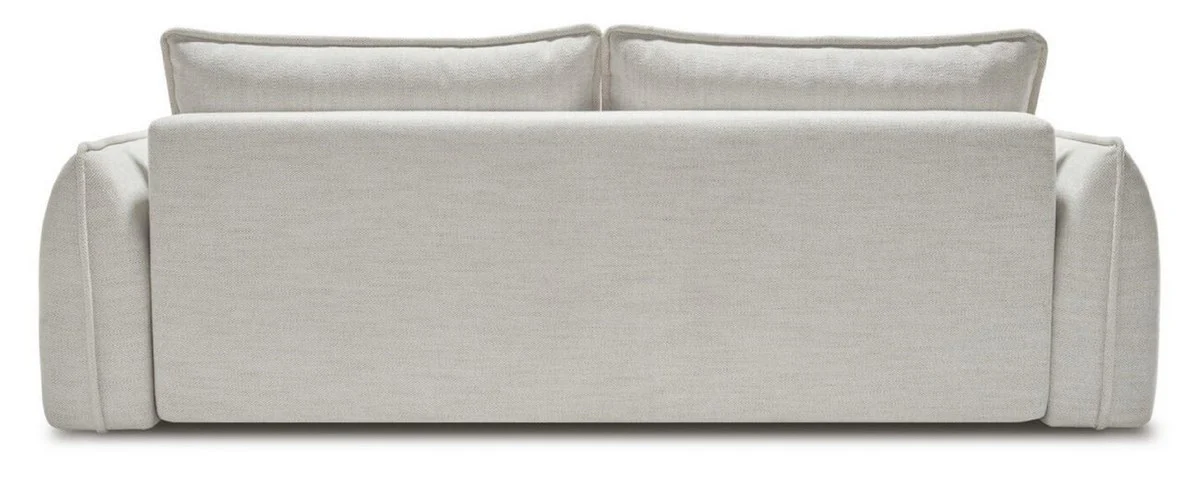 Luxury sofa gray 253 x 120 x H. 74 cm - Living room sofa with sleeping function - Living room furniture - Luxury furniture - Luxury interior