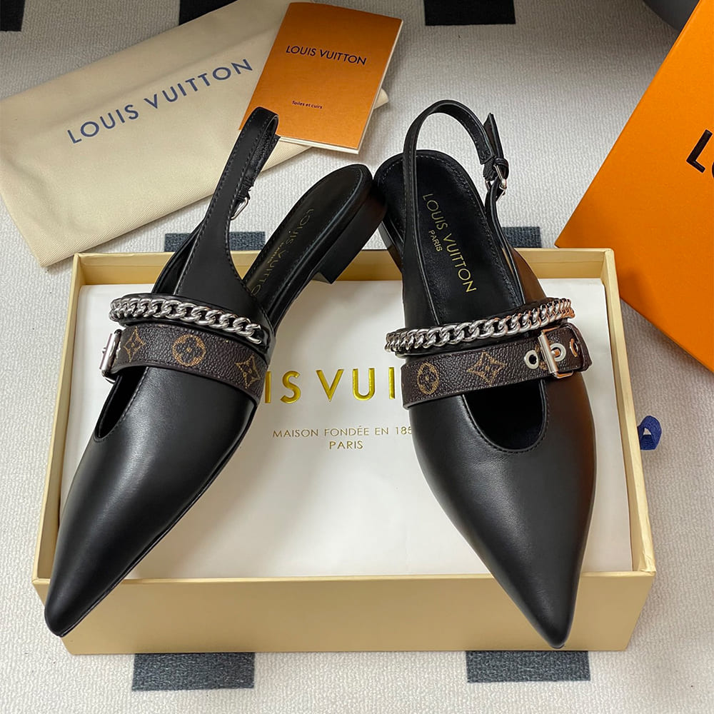 LV Vibe slingback ballet flats - Top Club
