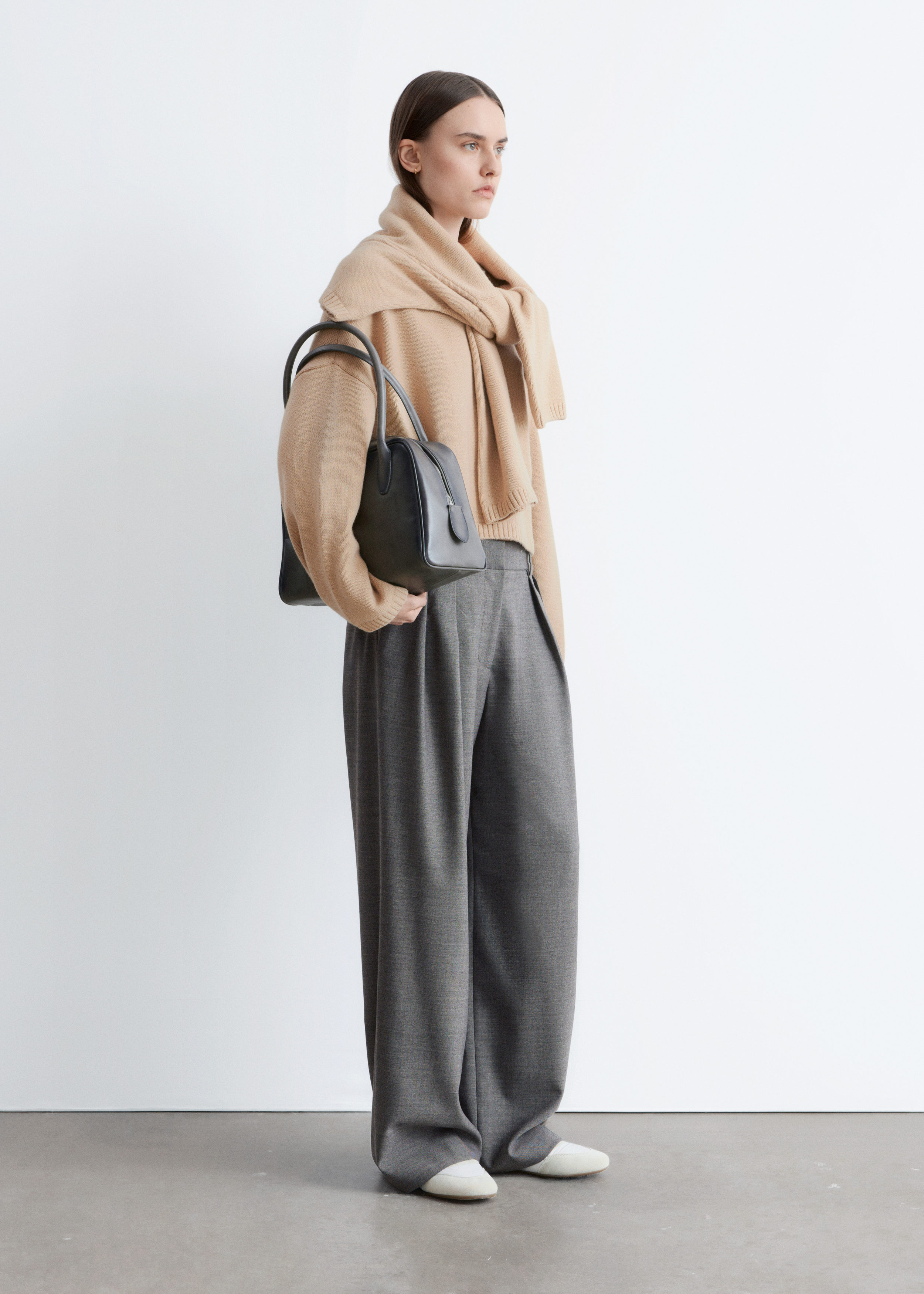 & Other Stories CASHMERE AND COTTON JUMPER