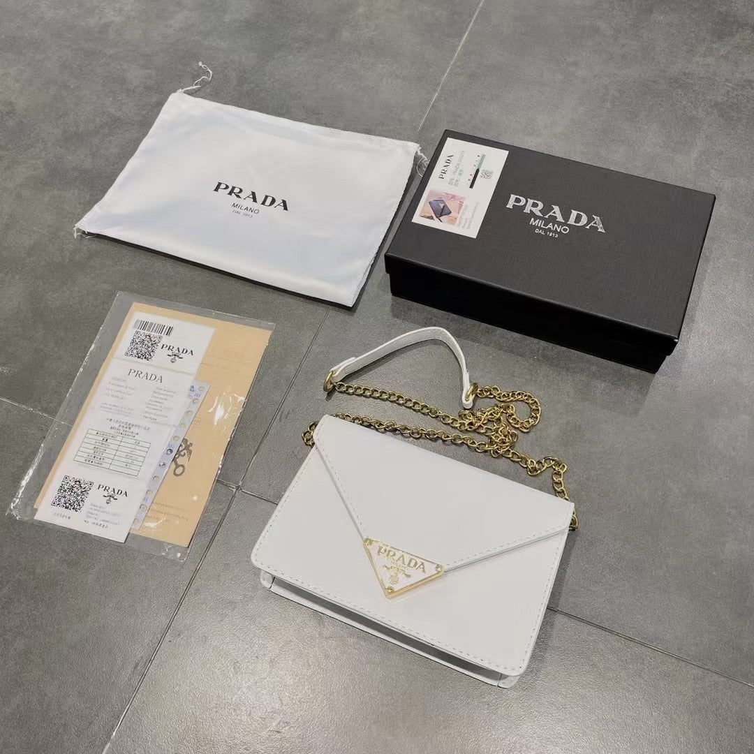 Pra cross pattern chain bag - Top Club