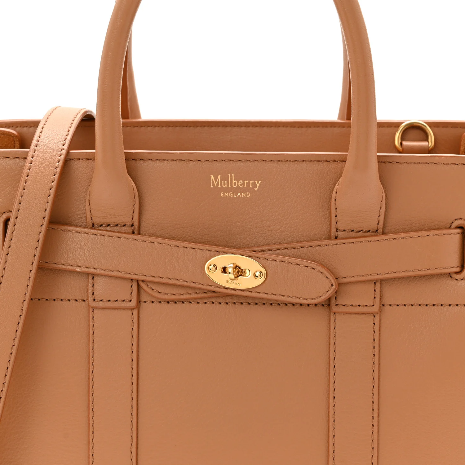 Small Classic Grain Mini Zipped Bayswater Sable - Top Club