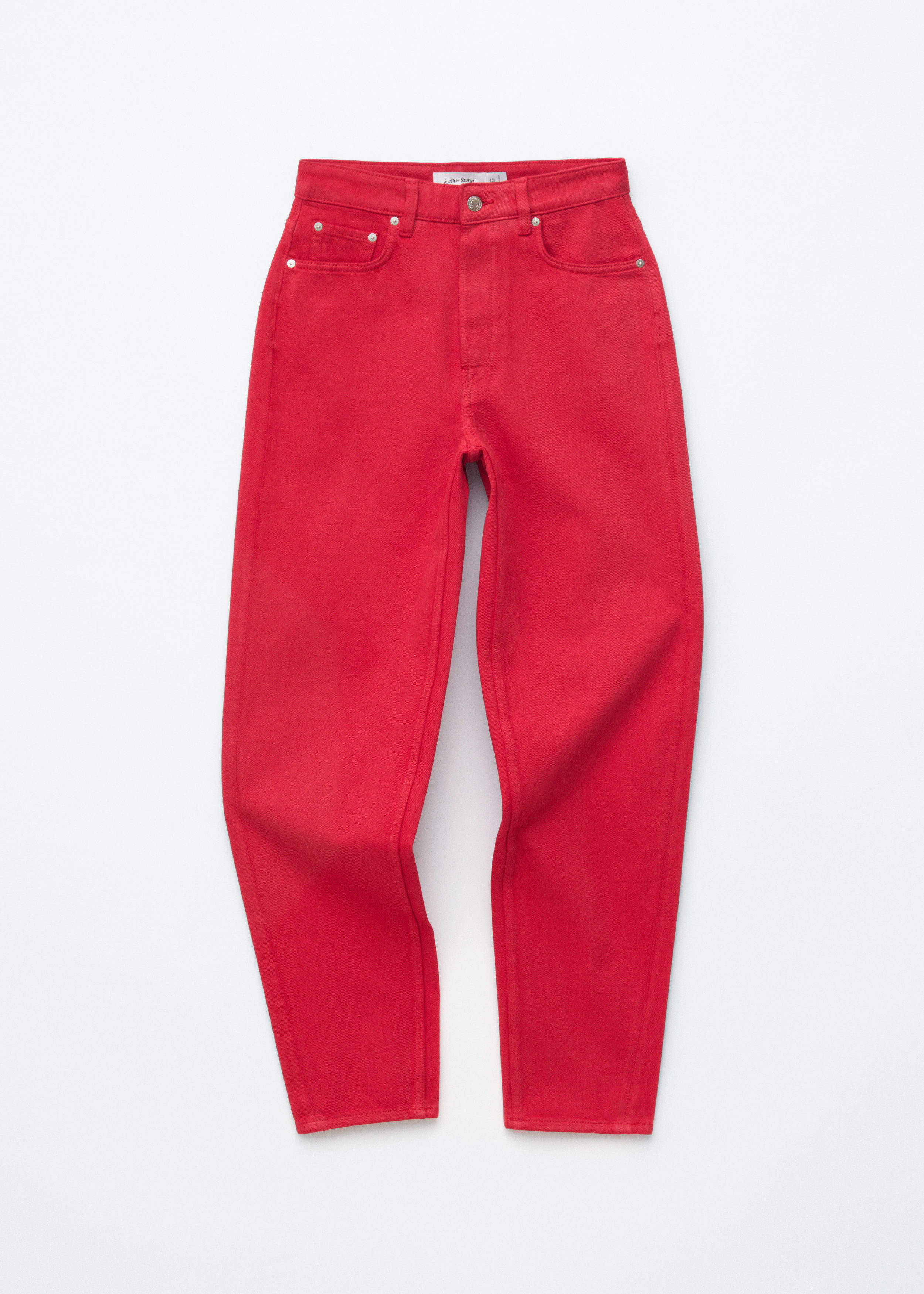 & Other Stories HIGH-WAIST TAPERED JEANS