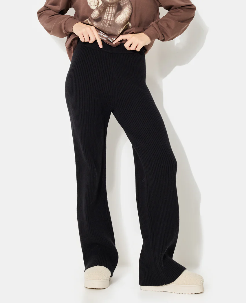 Pimkie Pantalon en maille côtelée épaisse