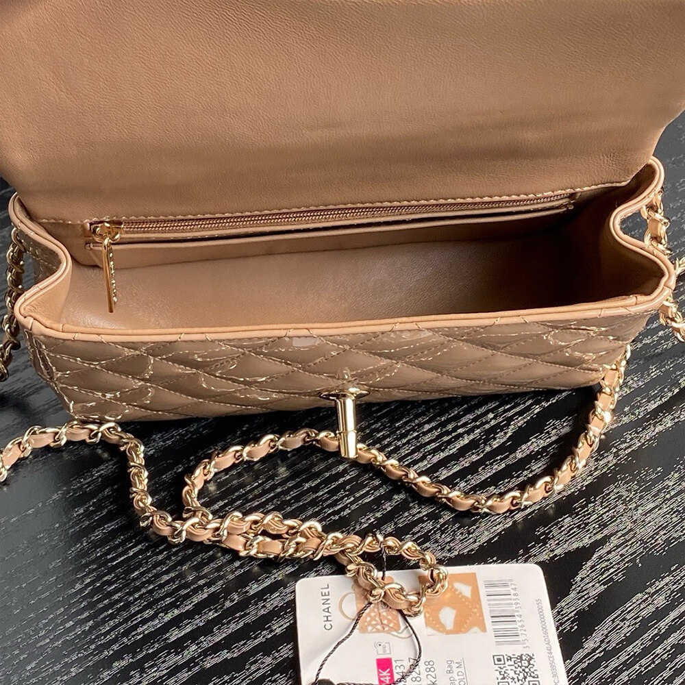 CHANEL Mini Classic Handbag With Top Handle - Top Club