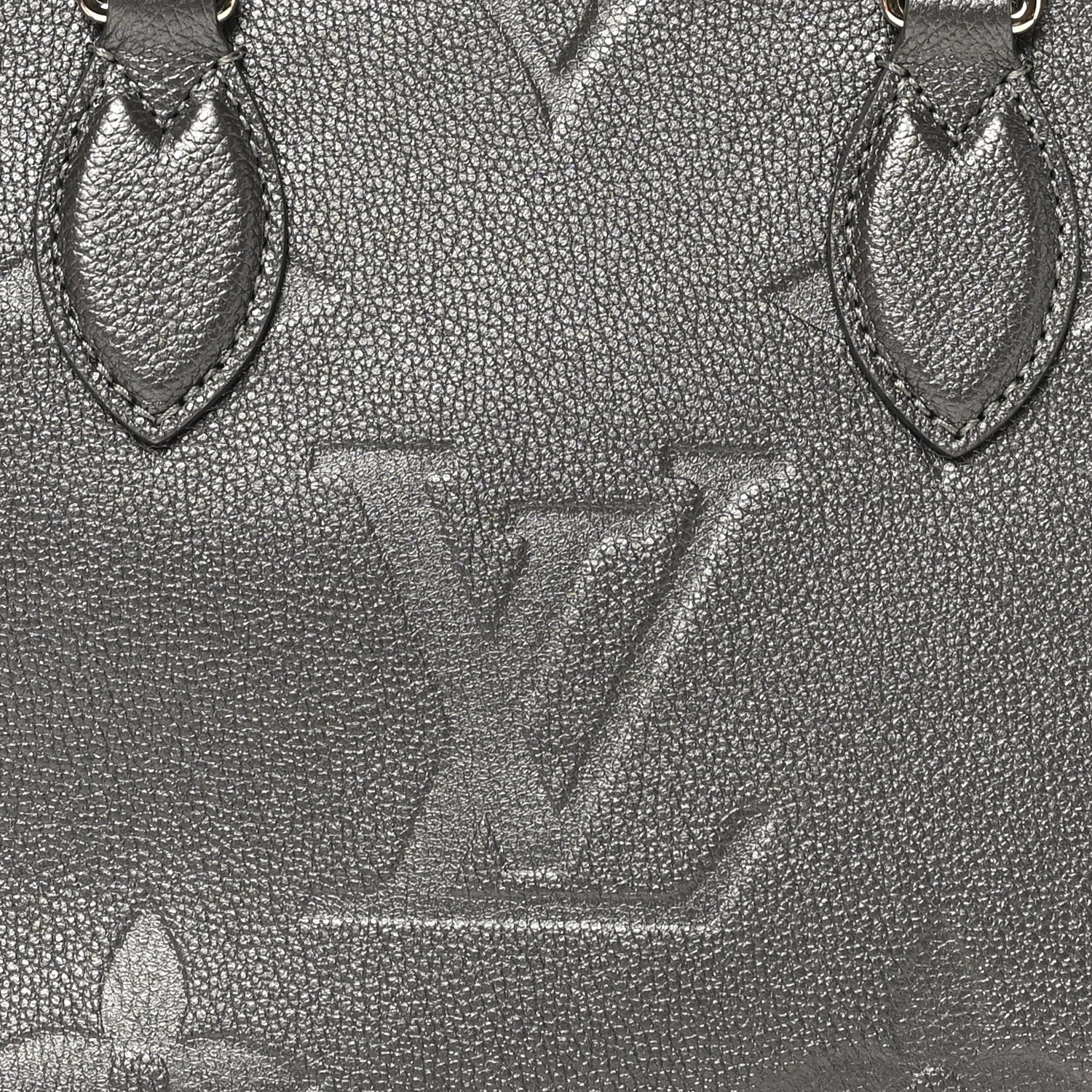 Metallic Empreinte Monogram Giant Onthego PM Gun Metal - Top Club