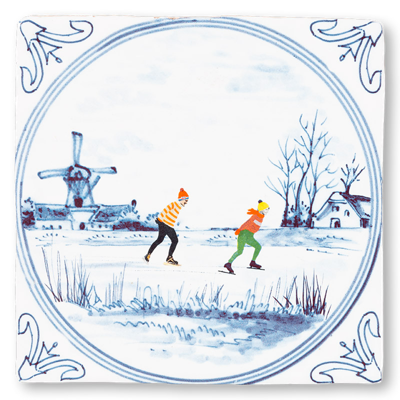 Wandtegel Hollandse Winter M