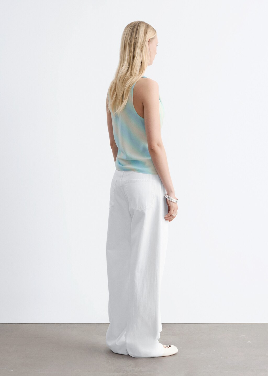 & Other Stories COWL-NECK DRAWSTRING TOP
