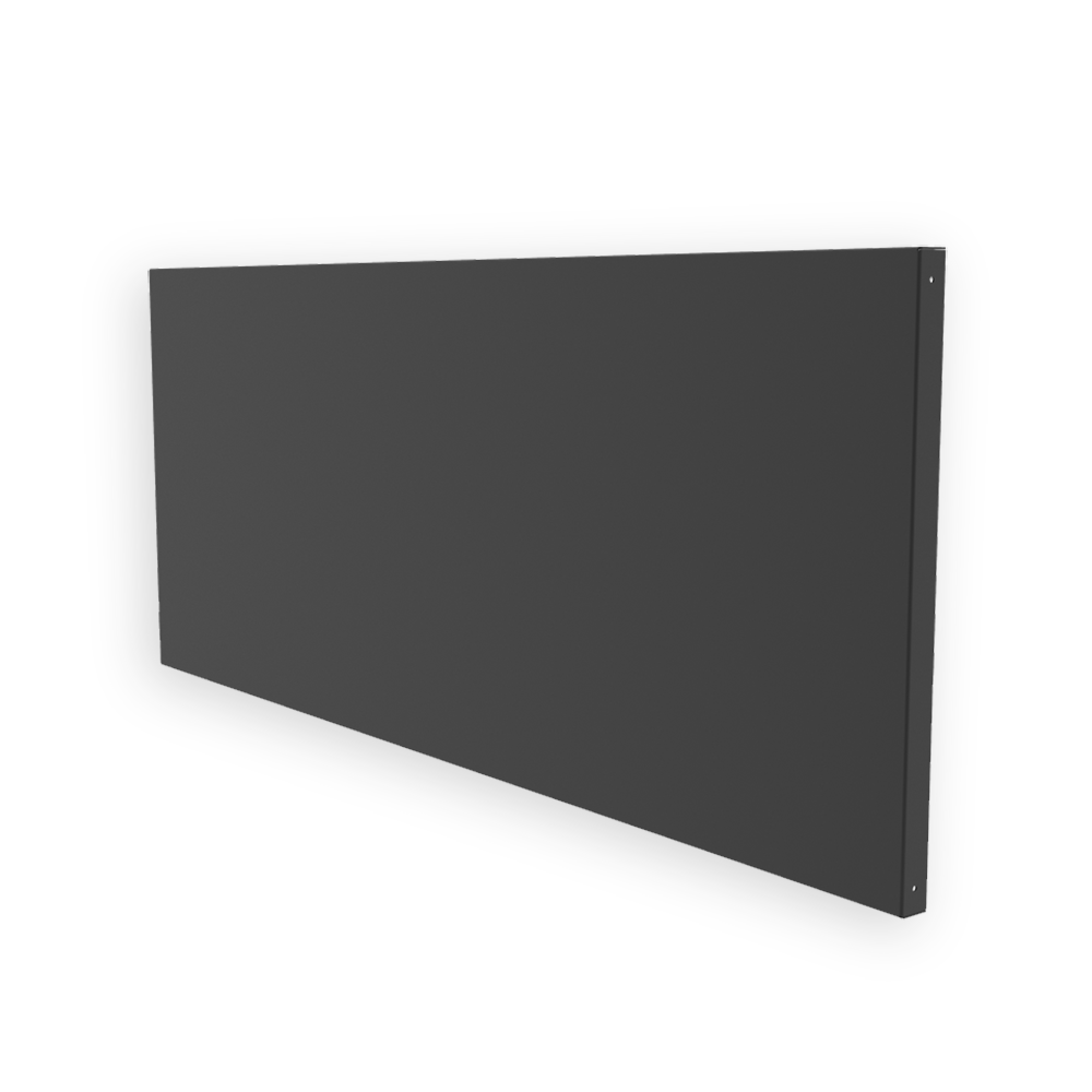 Hoofdbord voor bedframe °02 200 cm | Zwart