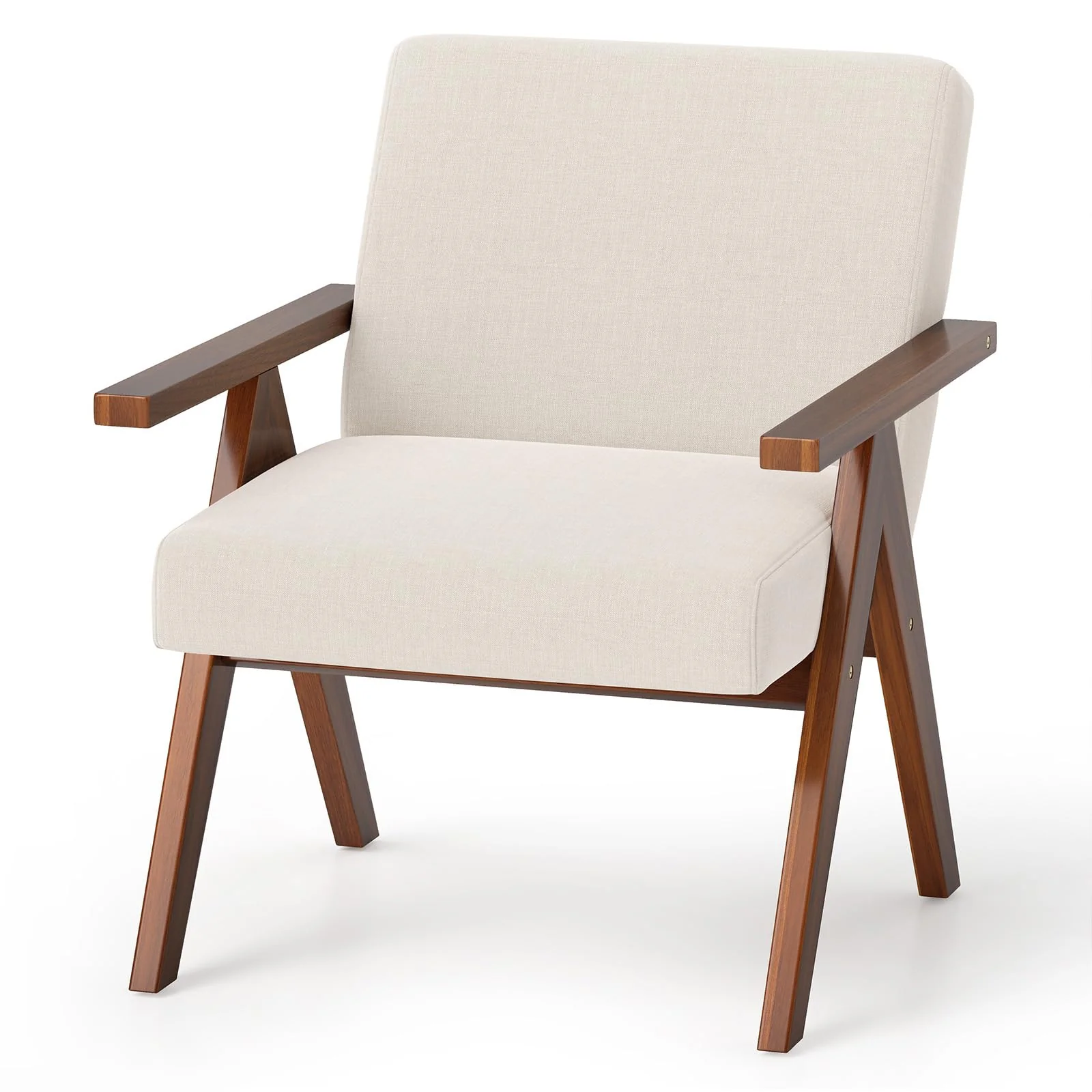 BEFOUNDLOVELY Upholstered Accent Chair Set of 1/2