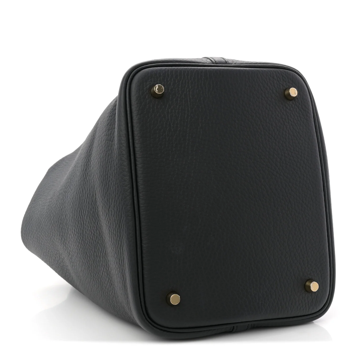 Taurillon Clemence Picotin Lock 22 MM Black - Top Club