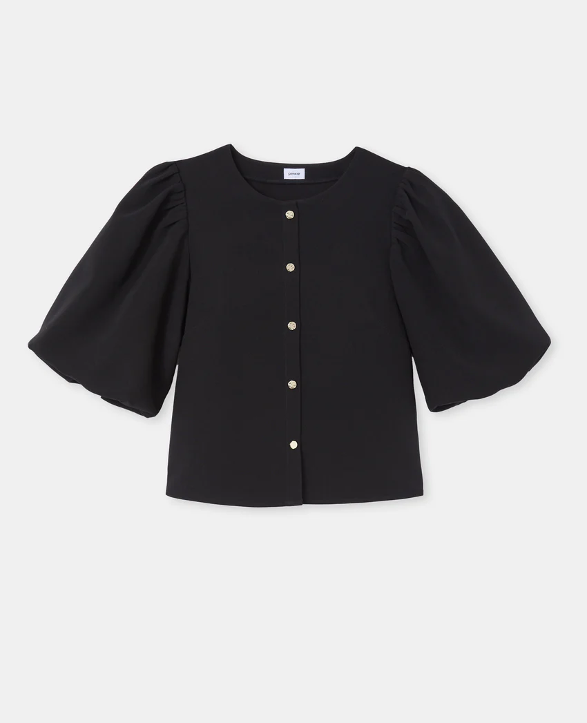 Pimkie Blouse boutonnée manches ballons