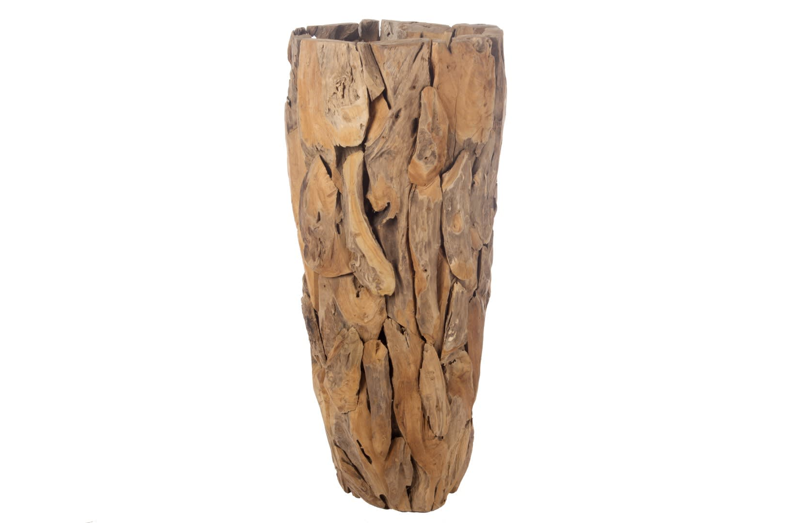 Planter erosion wood