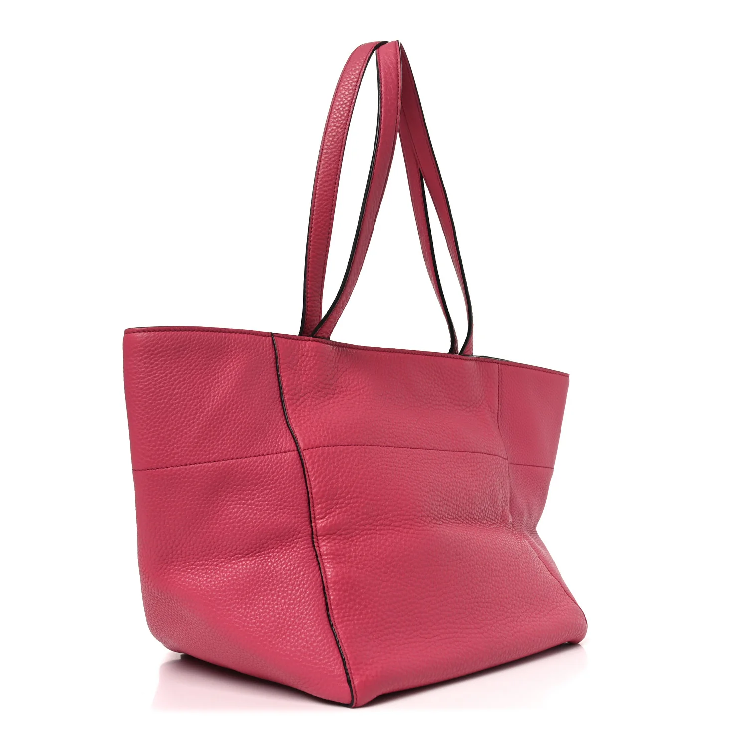 Vitello Daino Shopping Tote Peonia - Top Club