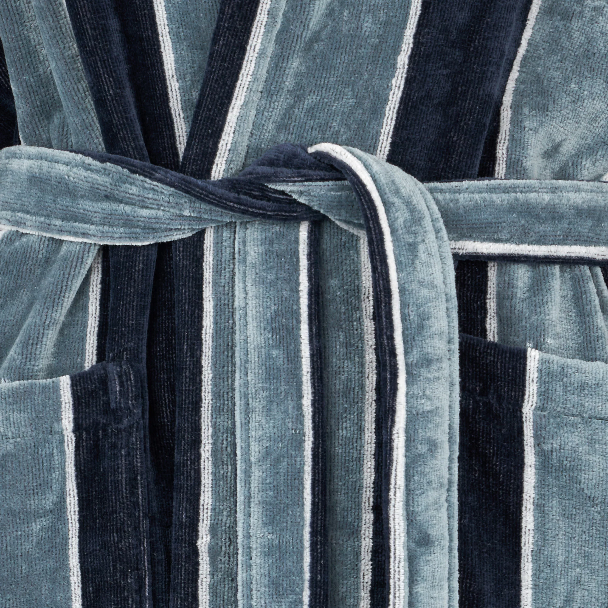 Accappatoio Con Cappuccio In Spugna Londra Xxl Blu Carrara