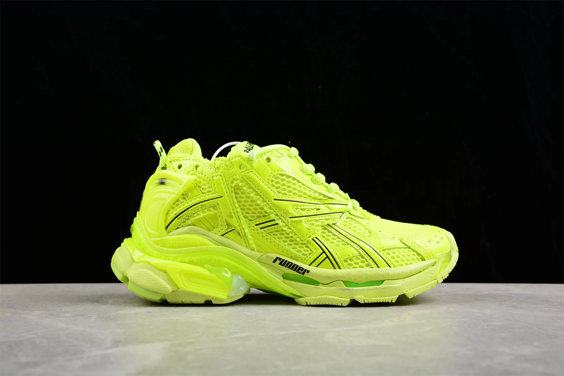 Balenciaga Runner Sneaker – Fluorescent Yellow - Sneaker Replica Workshop