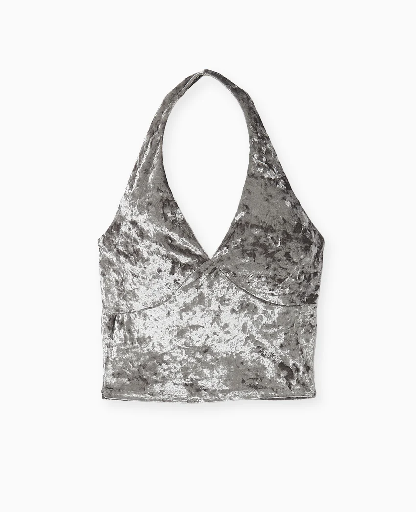 Pimkie Top dos-nu en velours ras