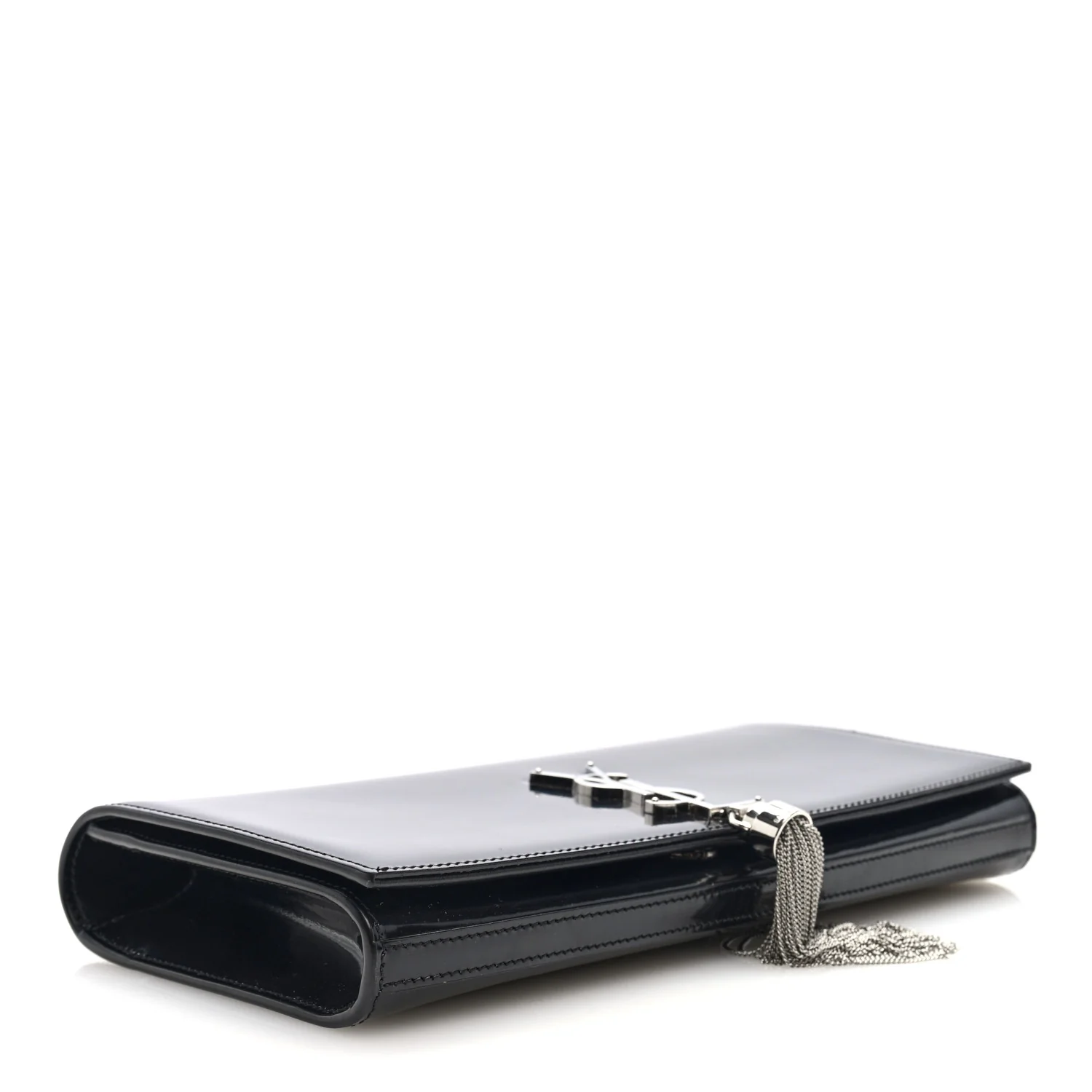 Patent Cassandre Tassel Clutch Black - Top Club