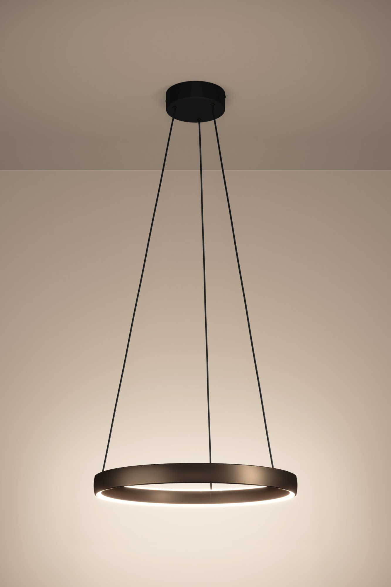 Hanglamp Trabuco LED brons