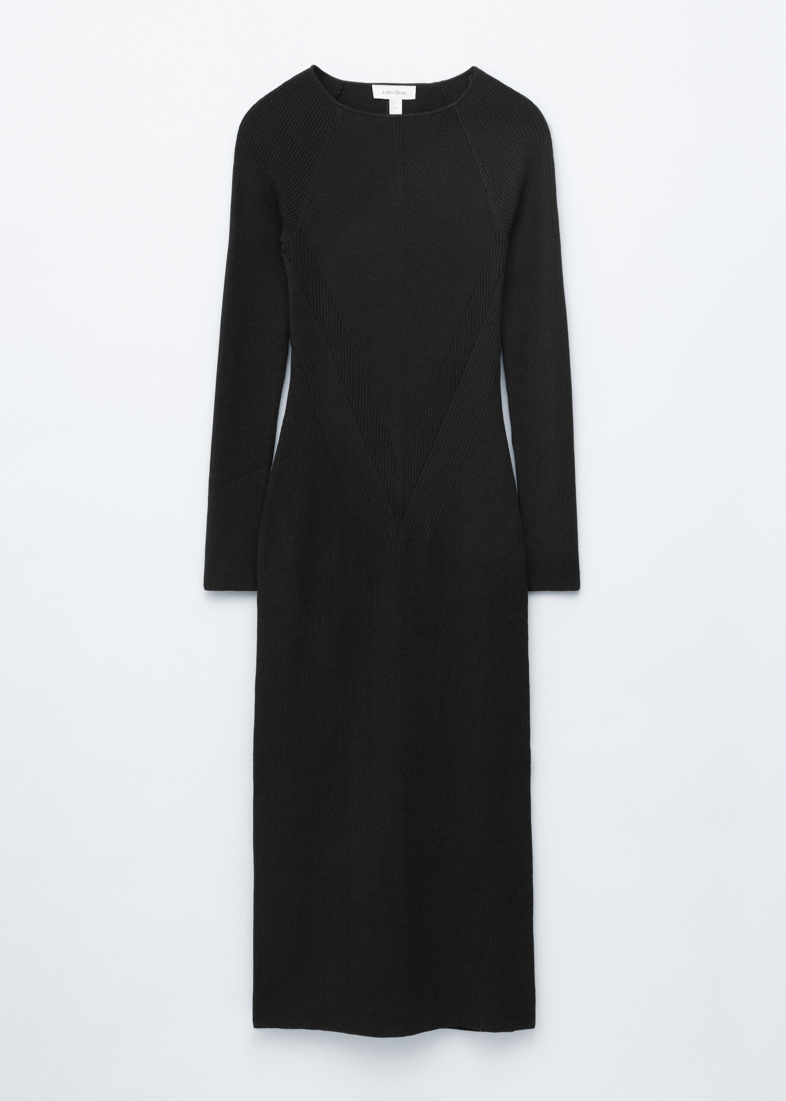 & Other Stories RIB-KNIT MAXI DRESS