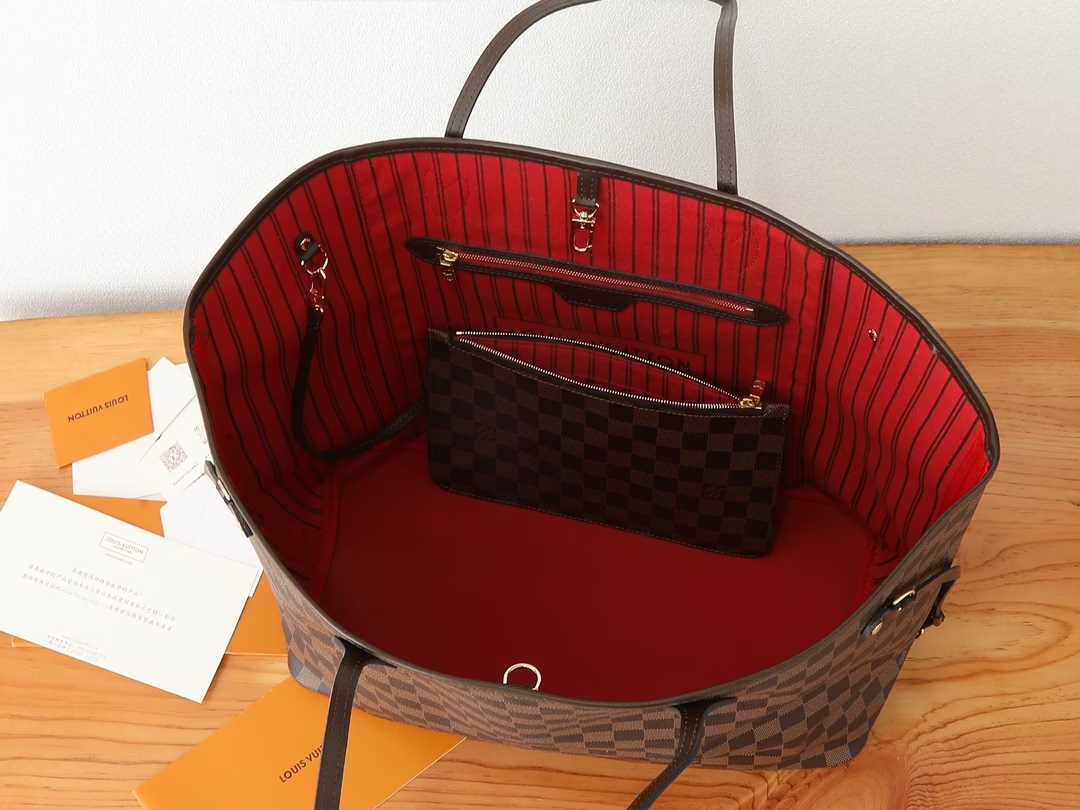 Louis N40597 neverfull GM bag size: 39*32*19 cm TOP QUALITY - Top Club