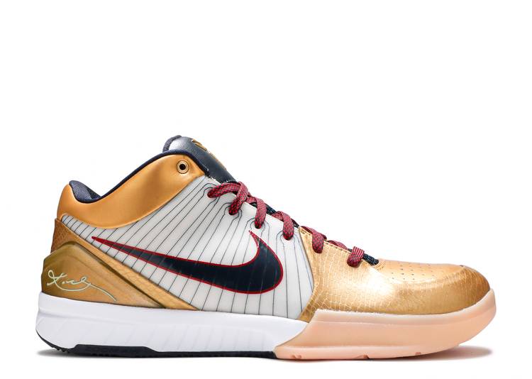 ZOOM KOBE 4 'GOLD MEDAL' - Cola - Sneaker Replica Workshop