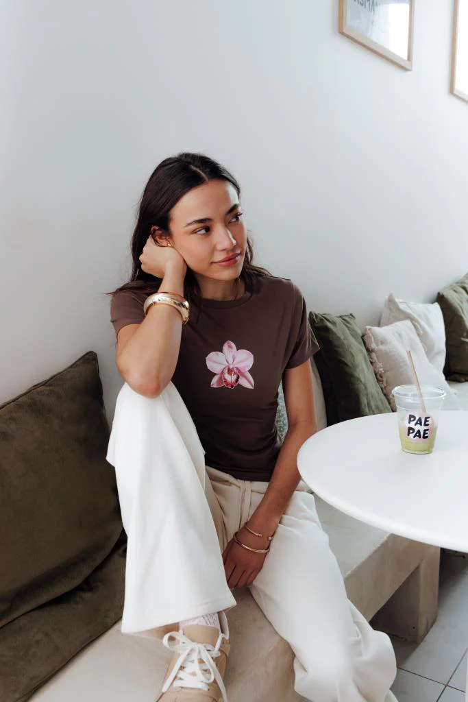 Pimkie T-shirt ajusté avec orchidée