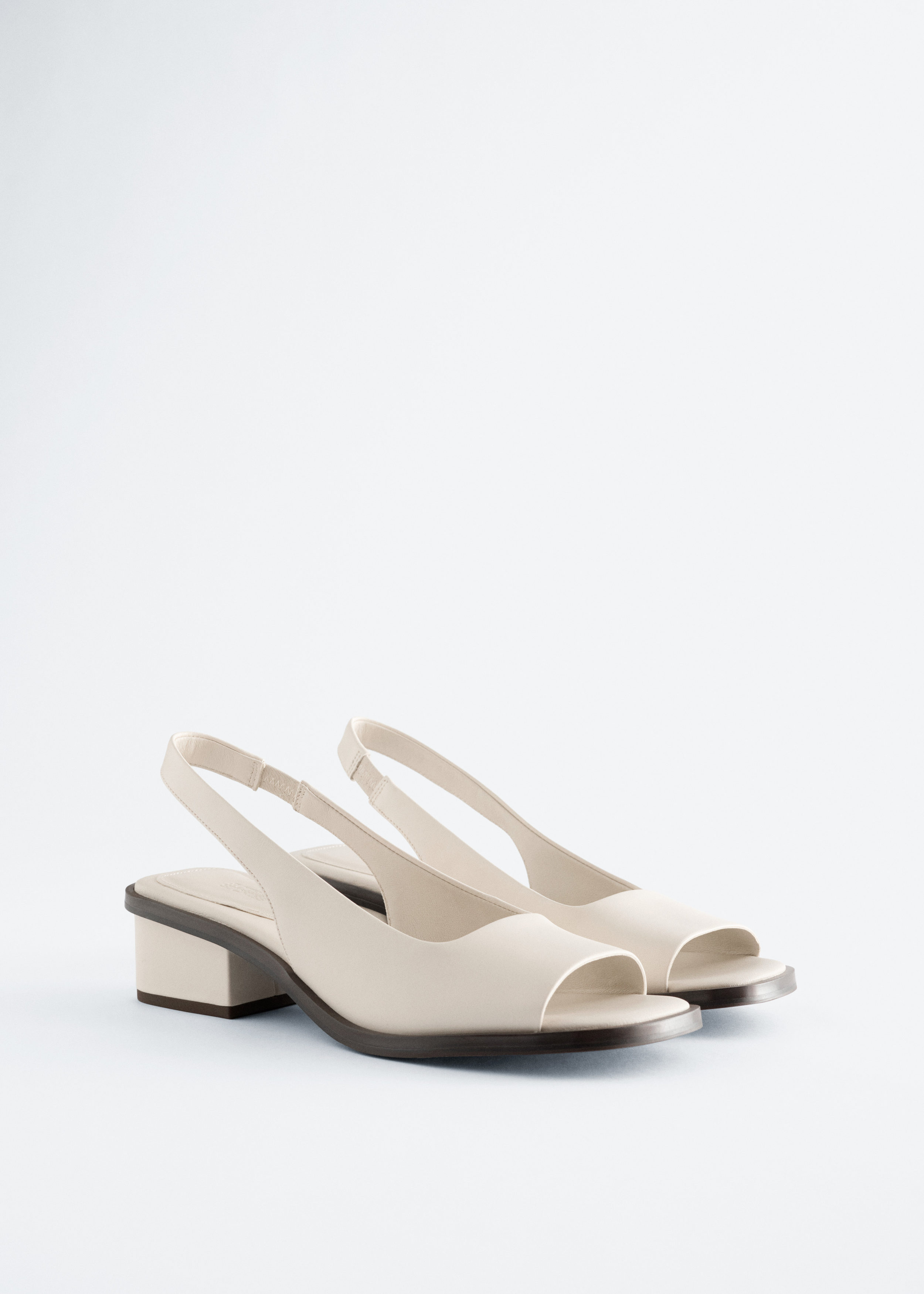 & Other Stories NAPPA LEATHER SLINGBACK SANDALS