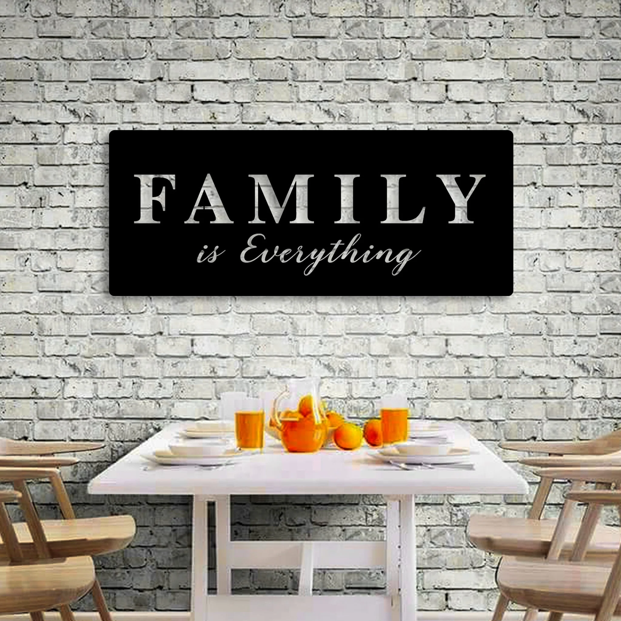 Family Is Everything Wall Art - Alvarez Pro Painting LLC