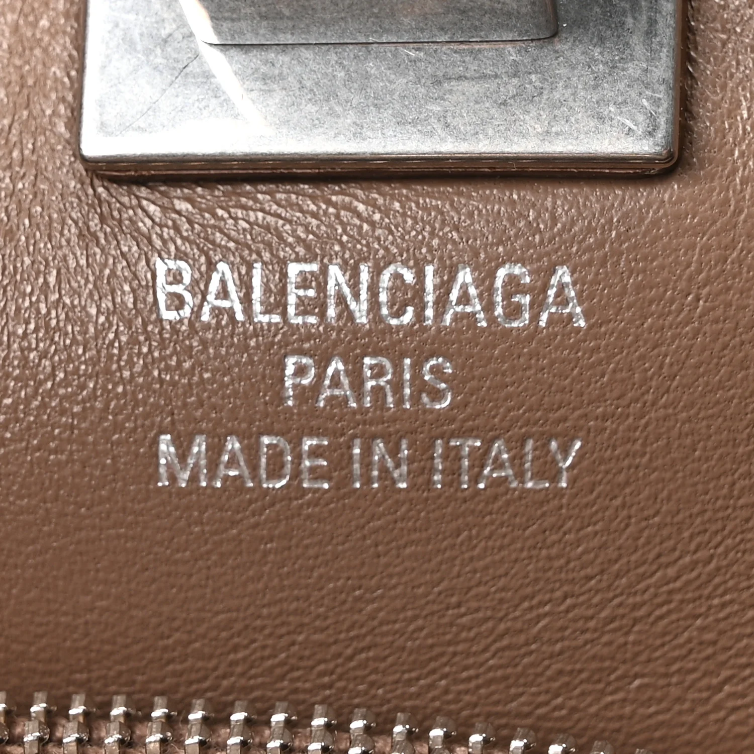 Smooth Calfskin Small Bel Air Carry All Bag Dark Taupe - Top Club
