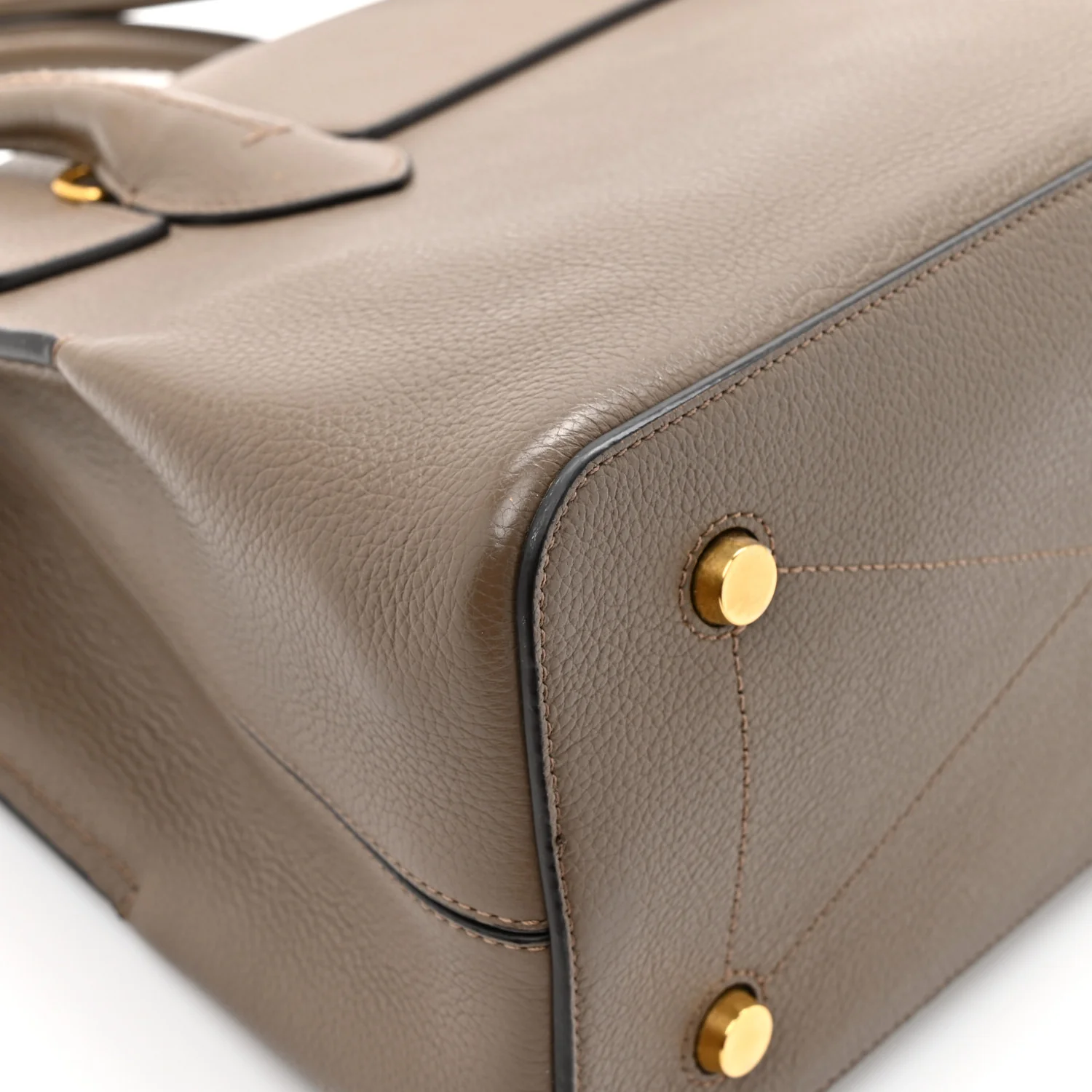 Small Classic Grain Calfskin Seaton Clay - Top Club