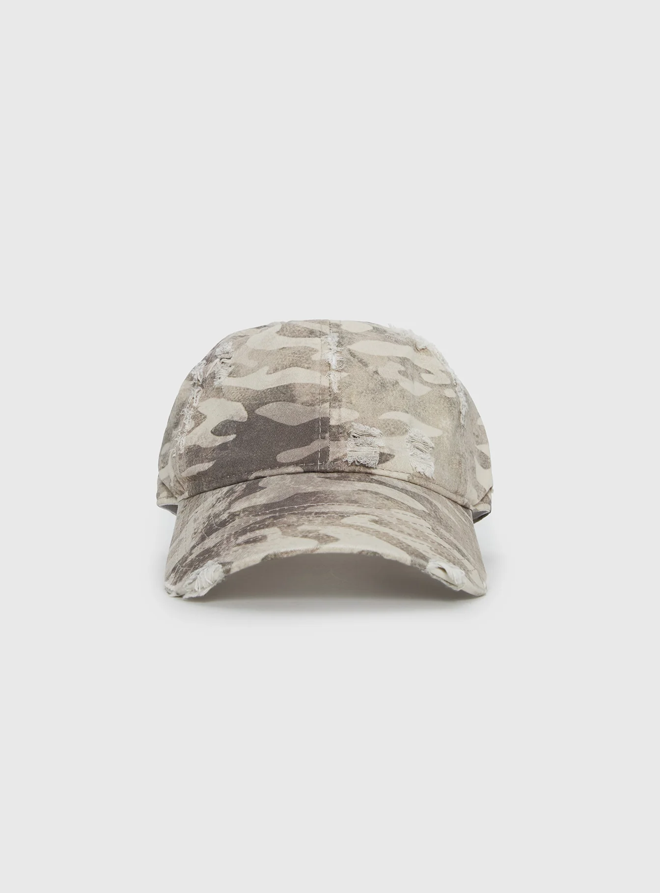 Wynston Distressed Cap Camo