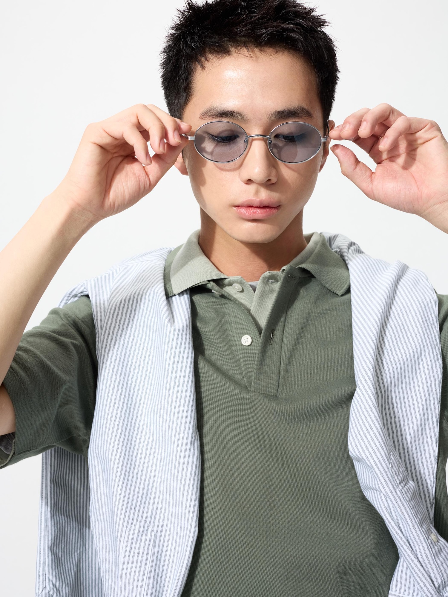 Oval Metal Sunglasses