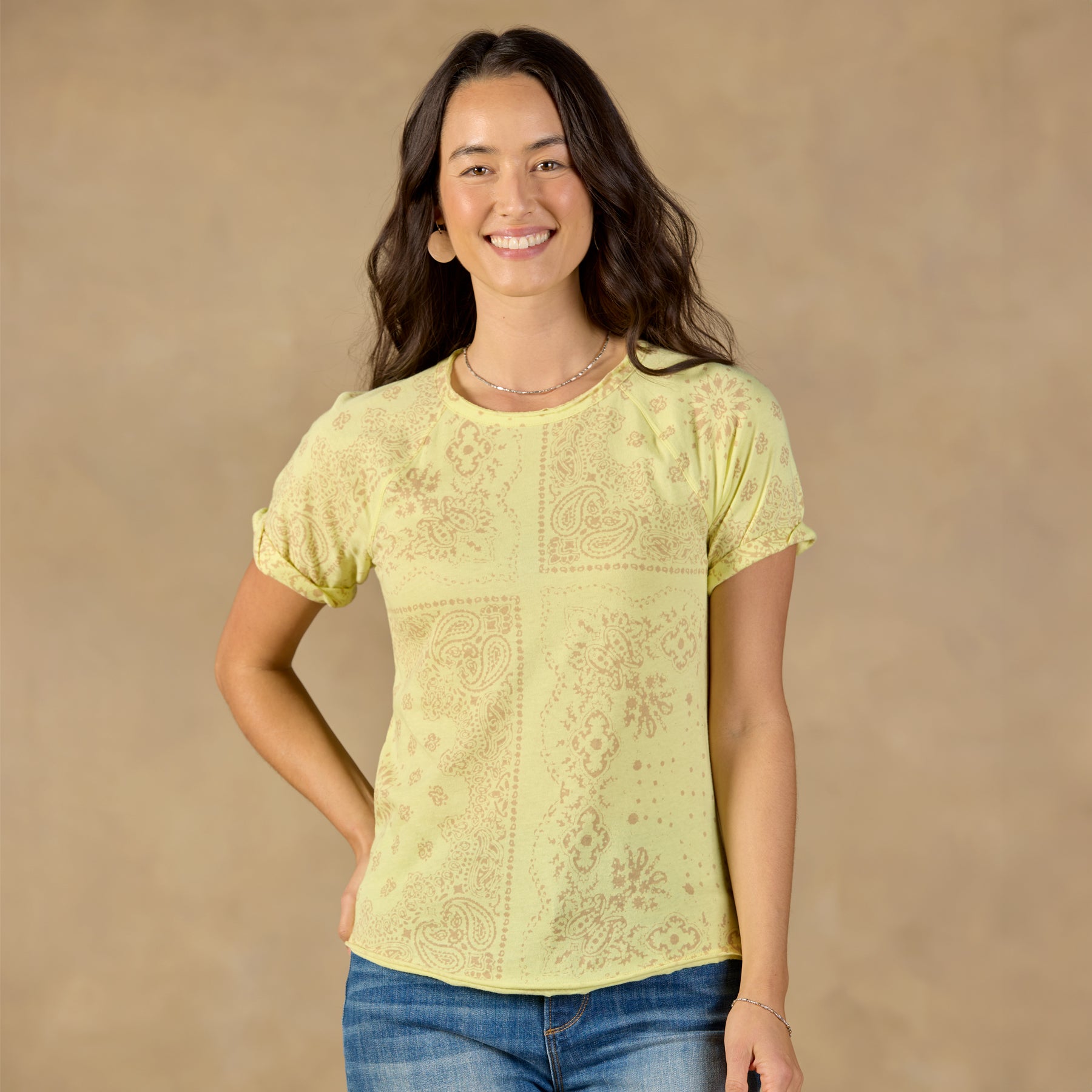 Miranda Bandana Tee - Sundance Living